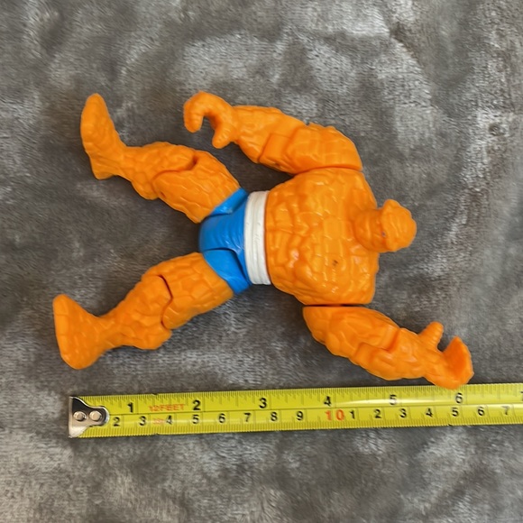 Rare The Thing Action Figure 5" Toy Biz Vintage 1994 Toybiz Marvel - Picture 7 of 7